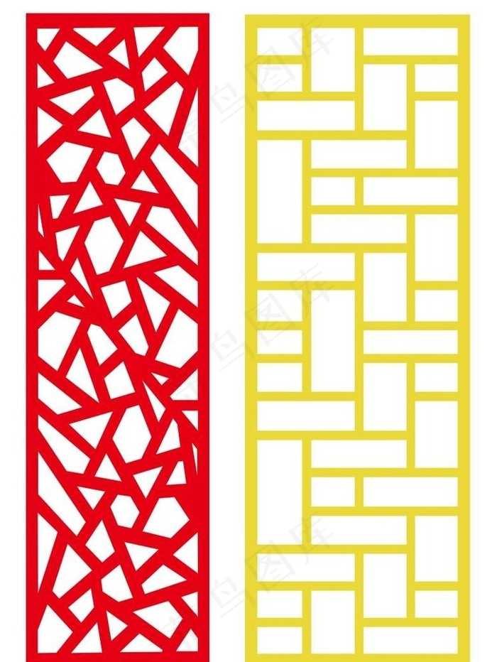 镂空板图片cdr矢量模版下载