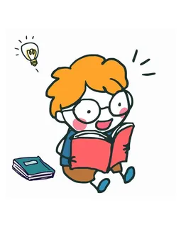 世界儿童日卡通儿童读书教育素材图片