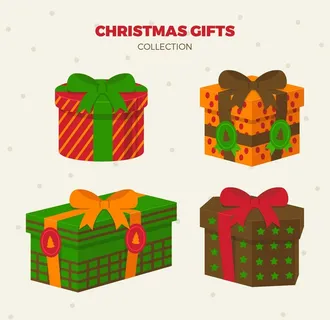 手绘圣诞礼物图片