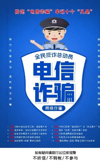 电信诈骗图片