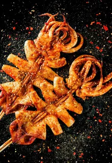 烤鱿鱼图片 烤鱿鱼图片