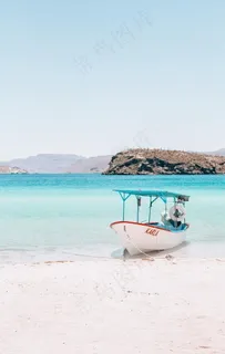 蓝色海边唯美风景图片 蓝色海边唯美风景图片