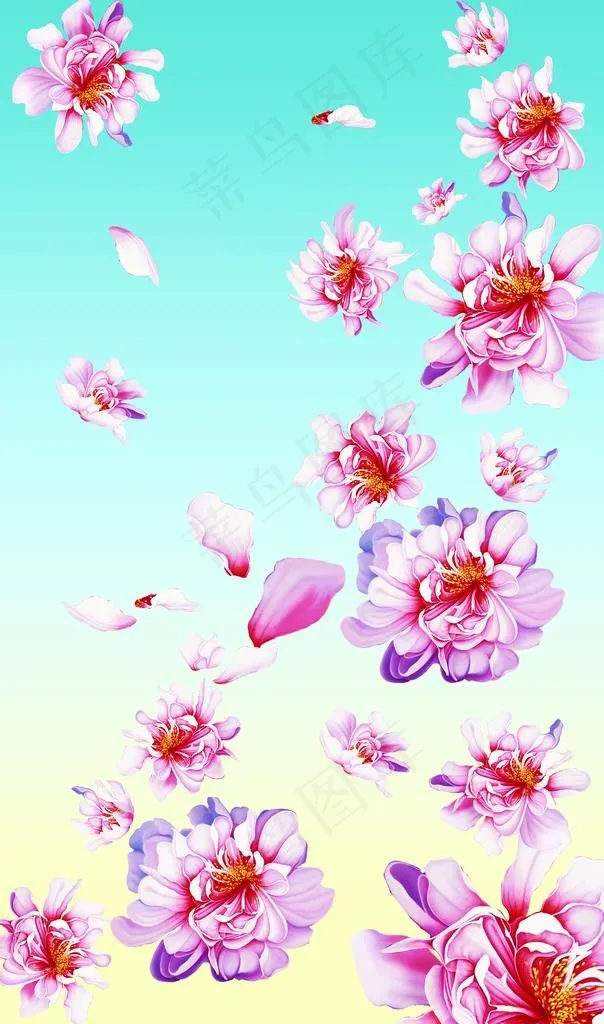 手绘花图片