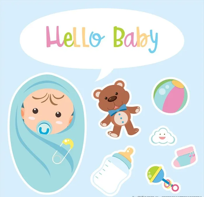 卡通婴幼儿图片
