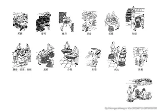 制茶工艺图图片