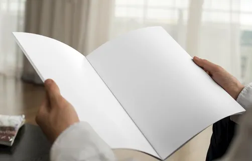 画册杂志样机图片