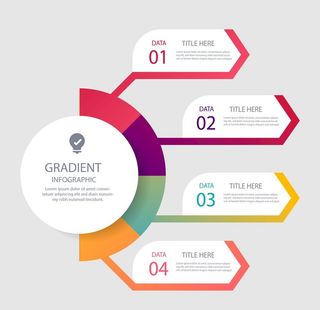 信息图模板流程图结构图模板图片