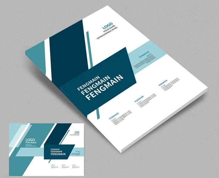 商务封面图片cdr矢量模版下载