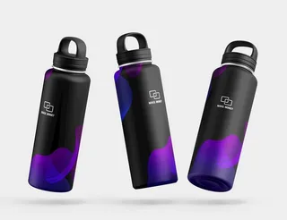 保温杯样机图片