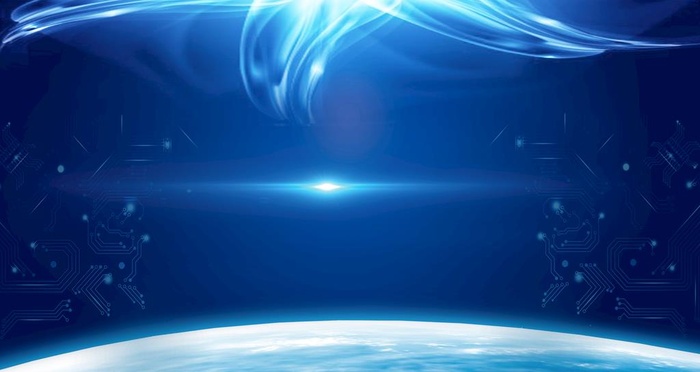 蓝色科技背景图片