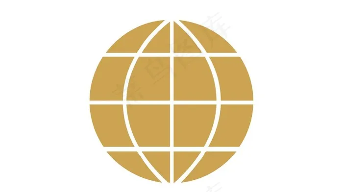 地球标志图片ai矢量模版下载