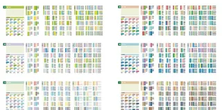 风格色卡色值图片