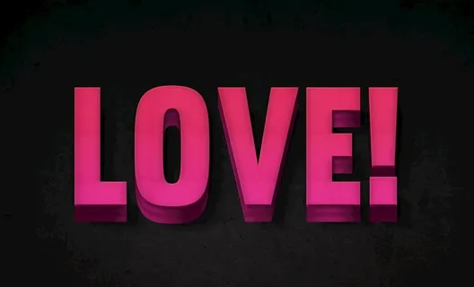 立体字样机图片