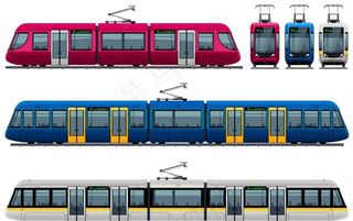 地铁有轨电车图片