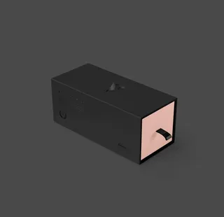 精致礼品盒手提袋包装模型样机图片