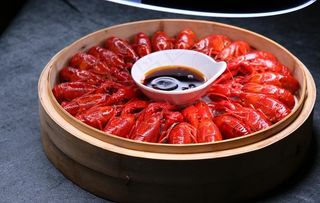 小龙虾 蒸虾图片