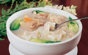 馄饨小吃 云吞 馄饨海报图片