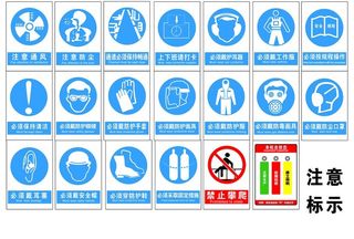注意标示 禁止攀爬 注意通风图片