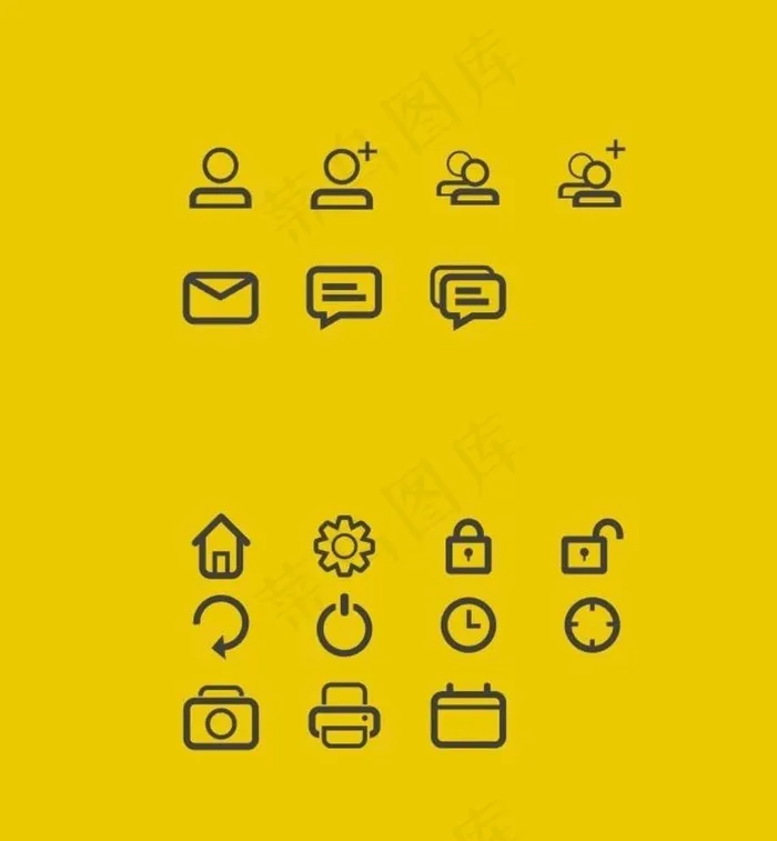 常用小标图片ai矢量模版下载