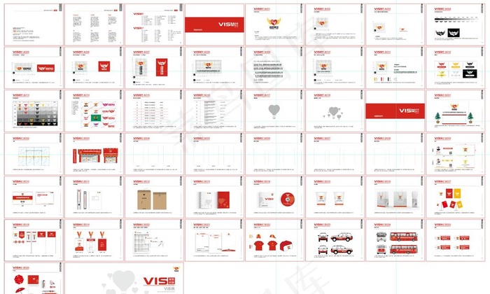 集团VI手册图片ai矢量模版下载