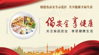 食品安全海报图片