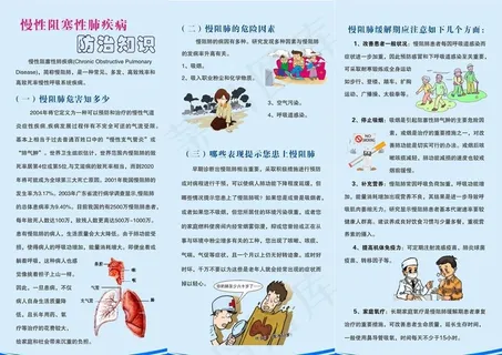 疾病三折页图片
