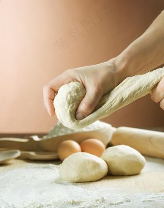 揉面图片