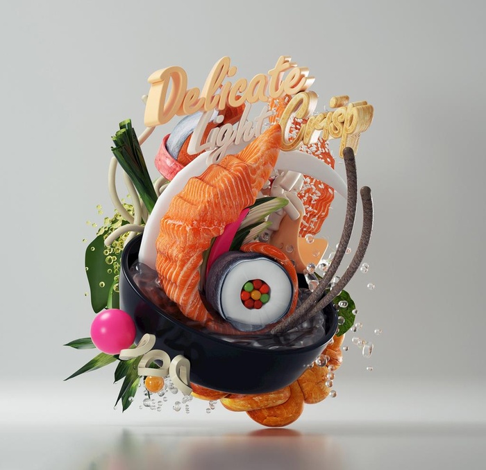 C4D元素背景图片