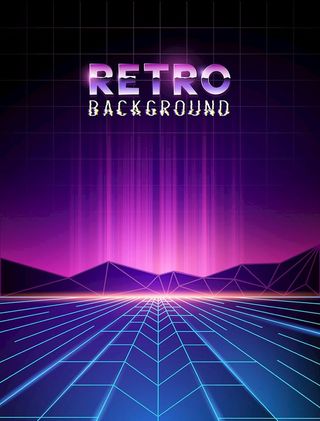 蒸汽波背景图片