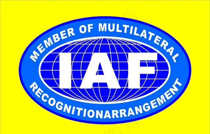 IAF质量标志图片cdr矢量模版下载