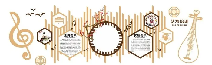 文化墙图片cdr矢量模版下载