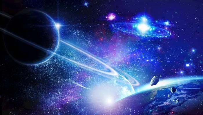 宇宙探险图片psd模版下载