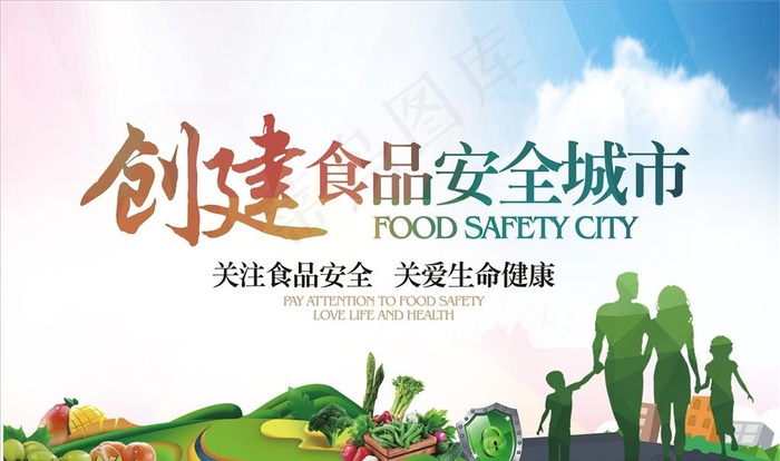 食品安全图片cdr矢量模版下载