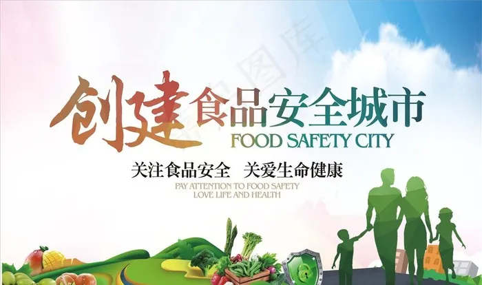 食品安全图片cdr矢量模版下载