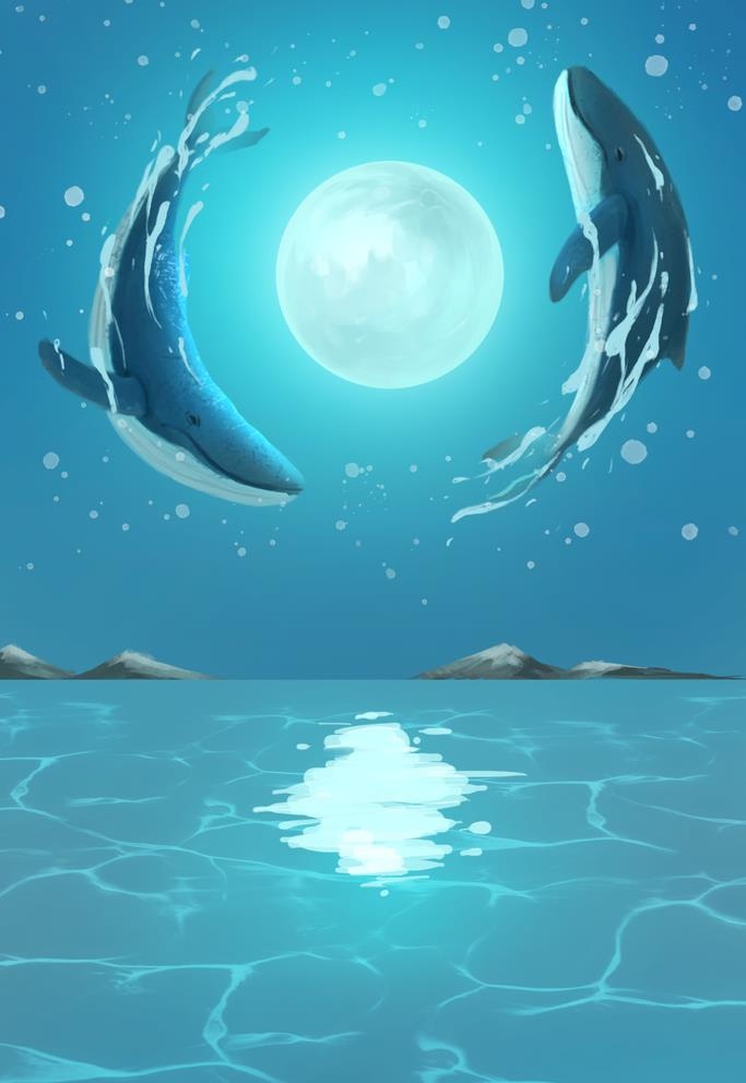 唯美插画图片
