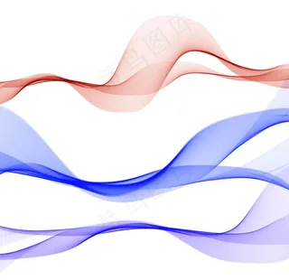 矢量曲线装饰图案图片