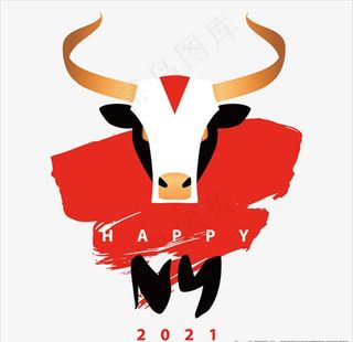 2021红色斗牛图片