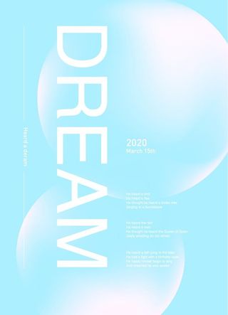 梦幻科技海报 蓝色图片