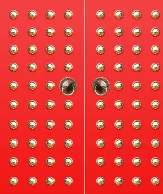 红门古典门中国门图片