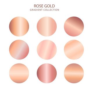 玫瑰金 渐变色卡图片