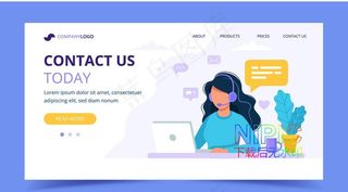 联系我们客服图片