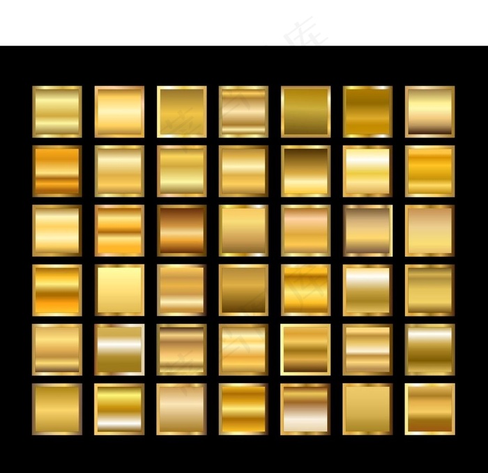金色图片cdr矢量模版下载