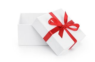 打开圣诞礼盒图片