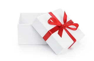 打开圣诞礼盒图片