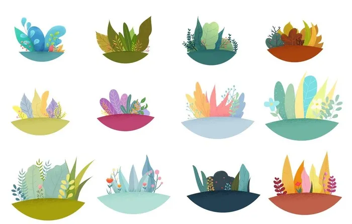 绿叶植物图片(6000x4000)psd模版下载