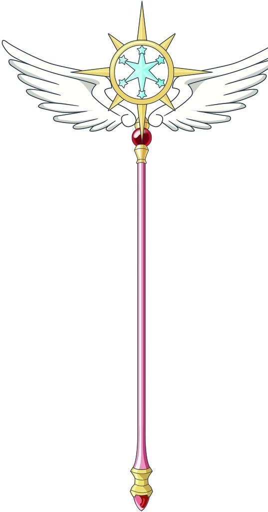 百变小樱魔法杖图片