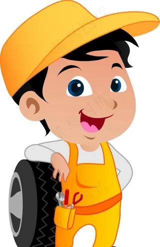 卡通职业人物图片