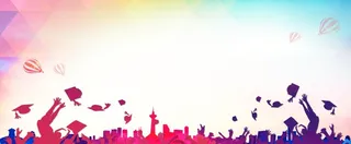 毕业海报背景 展板背景图片