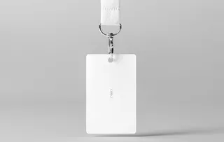 工作证样机图片