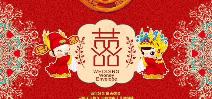 婚礼展板图片